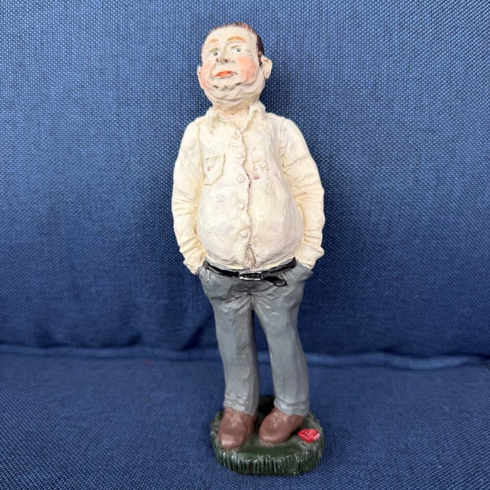 Hanford's Crunkleton Truman Willard Figure Lincoln County Garden Club Vintage